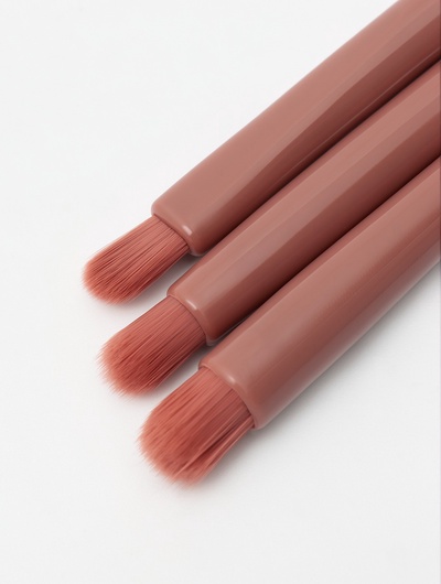 Набор кистей для макияжа PASTEL BLUSH, 5 шт., персиковый