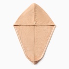 Набор для бани и ванной «Этель. Бантик», полотенце - парео 75×120 см, чалма, коричневый - Фото 12