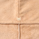 Набор для бани и ванной «Этель. Бантик», полотенце - парео 75×120 см, чалма, коричневый - Фото 13