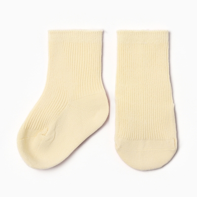 Носки детские MINAKU, жёлтые, размер 7-10 см (6-9 мес.)