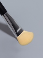 Набор кистей для макияжа SMOKY, нейлоновых, 5 шт., чёрный с белым ворсом - Фото 3