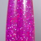 Лава-лампа «Ракета» 1×30 Вт Е14-R39 (блестки) розовый 11×11×41 см - Фото 6