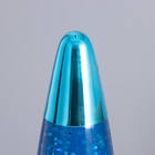 Лава-лампа «Ракета» 1×30 Вт Е14-R39 (блестки) синий 11×11×41 см - Фото 5