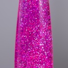 Лава-лампа «Ракета» 1×30 Вт Е14-R39 (блестки) розовый 8×8×34 см - Фото 6