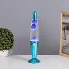 Светильник «Ракета» 1×30 Вт Е14-R=39 (воск) синий 11×11×41 см - Фото 2