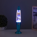 Светильник «Ракета» 1×30 Вт Е14-R=39 (воск) синий 11×11×41 см - Фото 3