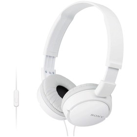 Гарнитура накладные Sony MDR-ZX110AP 1.2м белый проводные оголовье