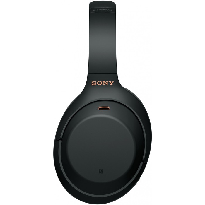 Гарнитура накладные Sony WH-1000XM4 1.2м черный беспроводные bluetooth оголовье - фото 51642602