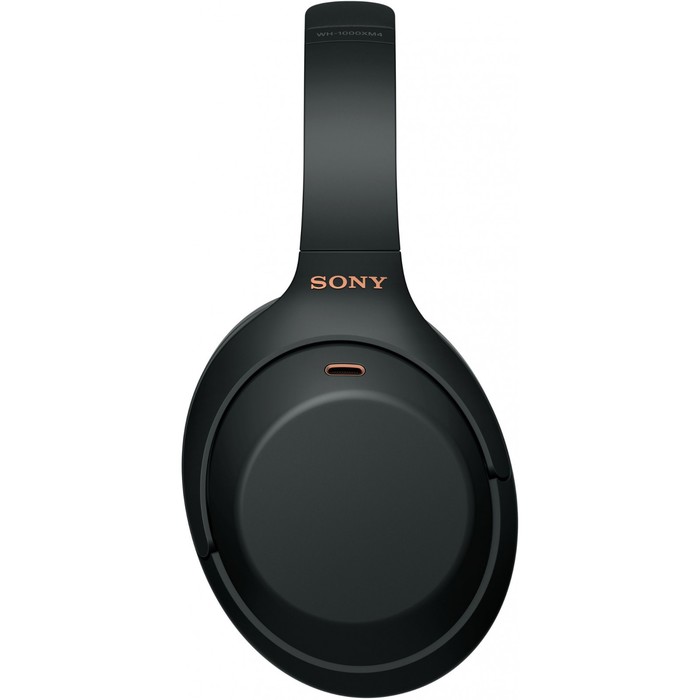 Гарнитура накладные Sony WH-1000XM4 1.2м черный беспроводные bluetooth оголовье - фото 51642603