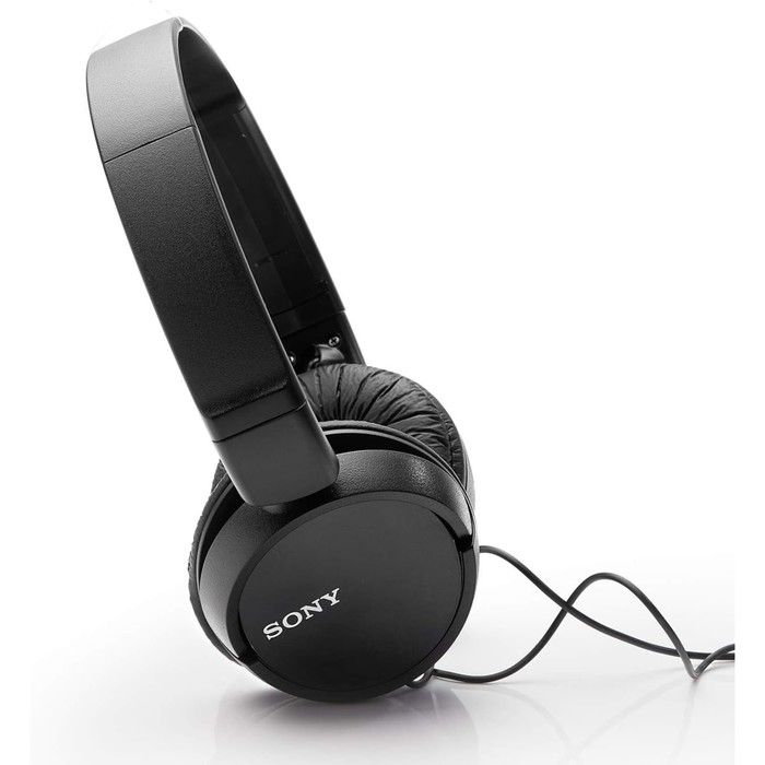 Наушники накладные Sony MDR-ZX110LP 1.2м черный проводные оголовье - фото 51642630