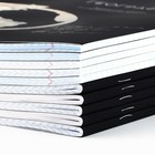 Тетради предметные, 48 л., набор из 10 шт., блок №1, софт тач лам, уф лак «Силуэт» - Фото 3