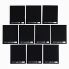 Тетради предметные, 48 л., набор из 10 шт., блок №1, софт тач лам, уф лак «Силуэт» - Фото 5