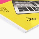 Тетрадь в клетку, предметная, 48 л., на скрепке, А5 «Яркий. Алгебра» - Фото 2