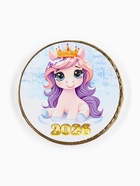 Шоколадная медаль «Новый год. Символ 2026», 25 г - Фото 2