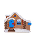 Развивающая книжка из фетра «Домик Дедушки Мороза» - Фото 3