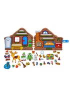 Развивающая книжка из фетра «Домик Дедушки Мороза» - Фото 4