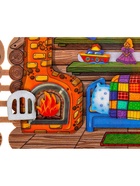 Развивающая книжка из фетра «Домик Дедушки Мороза» - Фото 6