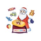 Счётный материал из фетра «Дед Мороз» мини - игра - Фото 1