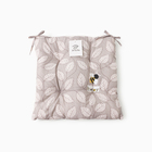 Подушка на стул «Этель. Листья», 40×40 см, серая - Фото 6