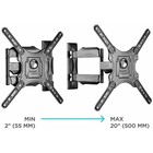 Наклонно-поворотный кронштейн ONKRON NP40чёрный - фото 51646979