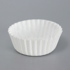 Форма для конфет бумажная UPAK LAND, 3×1.5 см, одноразовая, белая - Фото 2