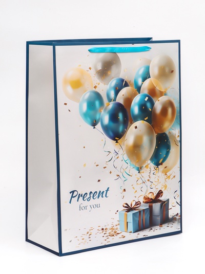 Пакет ламинированный "Шарики", XXL 46 х 61 х 20 см