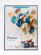 Пакет ламинированный "Шарики", XXL 46 х 61 х 20 см - Фото 2