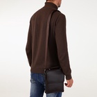 Сумка планшет мужская TEXTURA, 2 отдела на молнии, наружный карман, 19×3×23 см, коричневая - Фото 9