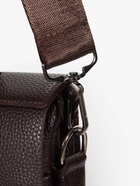 Сумка планшет мужская TEXTURA, 2 отдела на молнии, наружный карман, 23×4×26 см, коричневая - Фото 10