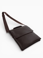 Сумка планшет мужская TEXTURA, 2 отдела на молнии, наружный карман, 23×4×26 см, коричневая - Фото 8