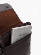 Сумка планшет мужская TEXTURA, 2 отдела на молнии, наружный карман, 23×4×26 см, коричневая - Фото 9