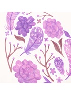 Переводная тату цветная «Яйцо с фиолетовыми узорами», временная татуировка, 10×10 см - Фото 5