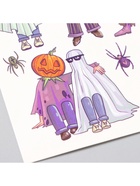 Переводные тату на тело цветные «Приведения и тыквы», 10×10 см - Фото 5