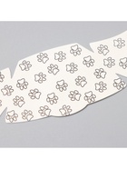 Переводная тату на тело чёрная «Веснушки. Кошачьи следы», 16×5 см 10449523 - фото 16319299