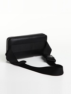 Сумка мужская через плечо TEXTURA, портмоне - клатч, на молнии, чёрная - Фото 3