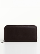 Сумка мужская через плечо TEXTURA, портмоне - клатч, на молнии, коричневая - Фото 6