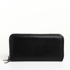 Сумка мужская на плечо TEXTURA, портмоне - клатч, чёрная - Фото 6