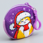 Кошелёк детский «Добрые зверята», плюшевый, МИКС - Фото 5