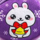 Кошелёк детский «Котик праздничный», плюшевый, МИКС - Фото 7