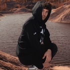 Толстовка с капюшоном РОСКОСМОС х ONLYTOP, р. S, чёрная - Фото 5