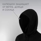 Толстовка с капюшоном РОСКОСМОС х ONLYTOP, р. XL, чёрная - Фото 6