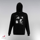 Толстовка с капюшоном РОСКОСМОС х ONLYTOP, р. XXL, чёрная - Фото 6