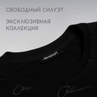 Футболка РОСКОСМОС х ONLYTOP, р. XS, цвет чёрный 10110753 - фото 13293022