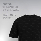 Футболка РОСКОСМОС х ONLYTOP, р. M, цвет чёрный - Фото 2