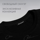 Футболка РОСКОСМОС х ONLYTOP, р. M, цвет чёрный - Фото 3