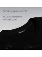 Футболка РОСКОСМОС х ONLYTOP, р. L, чёрная - Фото 5