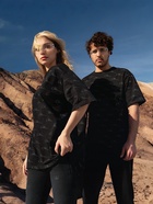 Футболка РОСКОСМОС х ONLYTOP, р. XL, чёрная - Фото 1