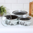 УЦЕНКА Набор кастрюль «Новый город», 2 предмета: кастрюли 1.5 л, 2.3 л - Фото 2