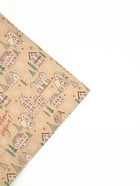 Набор упаковочной бумаги «Новогодняя», 4 листа, 70 × 100 см 10454059