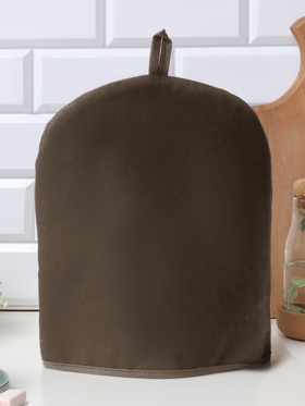 Грелка на чайник Этель Home collection green 28×28 см, 45%лён, 55% хлопок, МИКС